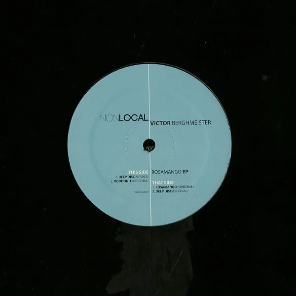 Victor Berghmeister - Rosamango EP